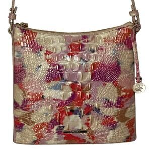 Brahmin Katie Candy Melbourne Leather Crossbody Handbag Pristine